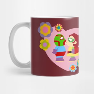 Wrestling Romance Mug